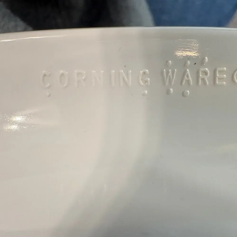 Corning Ware Peach Floral Casserole Dish 3 Liter 5-A-3-B